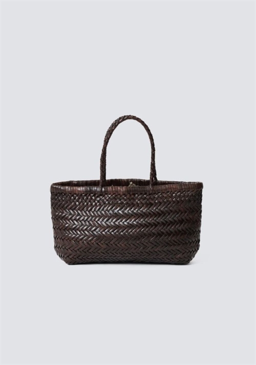 DRAGON DIFFUSION MINI FLAT GORA BROWN